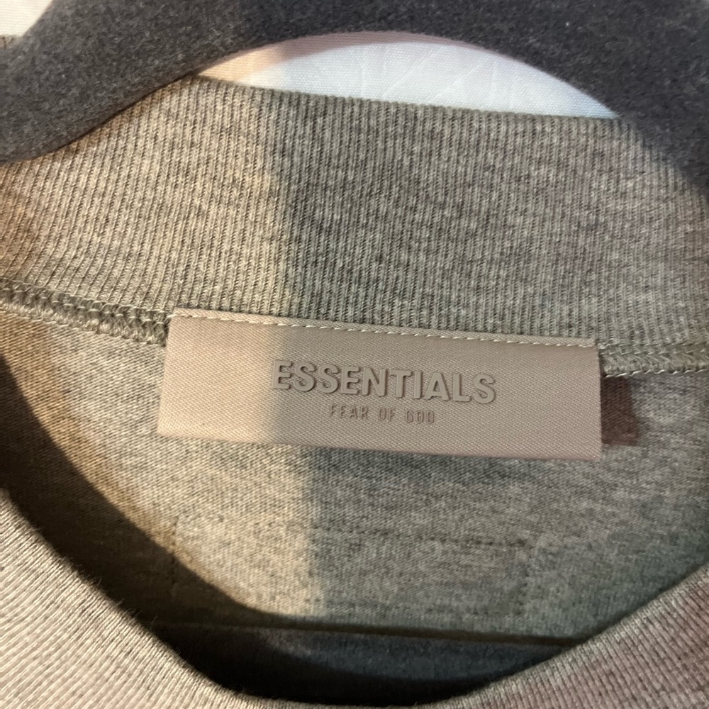 🆕.  Essentials Gray  Short Sleeve Tee - Picture 3 of 3